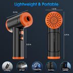 Compressed Air Duster, 100000RPM Handheld Car Vacuum/Air Blower& Pump, 3 Gear - Image 9