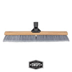 SWOPT 24” Premium Multi-Surface Push Broom Head — Indoor and Outdoor Push Broom - Image 2