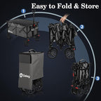 Sekey 220L Collapsible Foldable Wagon - Image 7