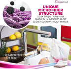 XL Lint Free Microfiber Cleaning Cloth, Cleaning Rags, Microfiber Towels - Image 4
