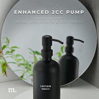 MaisoNovo Soap Dispenser 3-Piece Set | 16.9oz Black Bottles - Image 4