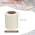 PATIKIL Drywall Repair Mesh Tape, 6 inch x 82 ft Fiberglass Repair Patch - Image 2