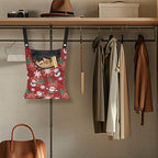 Christmas Theme Handy Clothespin Bags Maple Leaf Space-Saving Clothespin - Image 5