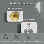 2025 Upgraded Stainless Steel Heavy Duty Suction Cup Hooks - Image 6