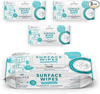 3 Pack Surface Cleaning Wipes Bleach Free, All-Purpose Cleaner by JuniperCLEAN