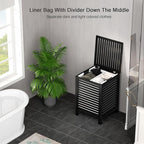 Homykic Bamboo Laundry Hamper - Image 4