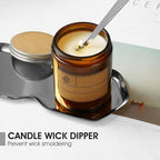 3-in-1 Candle Accessory Set, Wick Trimmer, Candle Snuffer, Wick Spoon, - Image 5