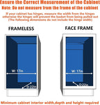 Pull Out Cabinet Organizer 16½" W x 21½" D, Heavy Duty Cabinet Pull Out Shelves - Image 4