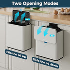 Stainless Steel Hanging Trash Can - Image 3