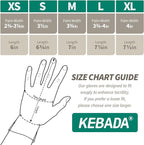 Kebada Work Gloves for Men and Women, Foam Nitrile Coated Safety Gloves - Image 6