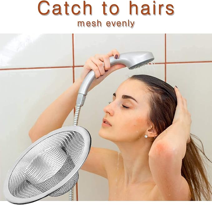 Heavy Duty Stainless Steel Slop Basket Filter Trap Mesh Metal Sink Strainer - Image 6