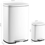 happimess HPM1006C Connor Rectangular Trash Can - Image 6