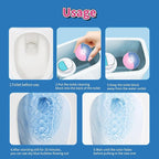 Automatic Toilet Bowl Cleaner Tablets, Prevents Stains & Odor, Safe - Image 6