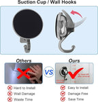 Heavy Duty Suction Cup Hooks for Shower, Bathroom Robe - Image 5