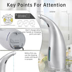 Adjustable Automatic Soap Dispenser Touchless, 4 Adjustable Levels Touchless - Image 3