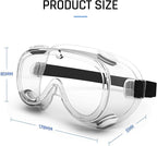 Safety Goggles Medical Goggles Fit Over Eyeglasses Anti-Fog Safety Glasses - Image 6