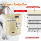 TOHONFOO Backflow Preventer Pipe Insulation Cover - Image 5