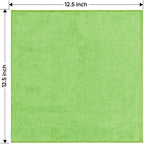 HOMEXCEL Microfiber Cleaning Cloth 50 Pack, 12.5 x 12.5 inch Microfiber Towels - Image 7