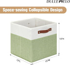 DULLEMELO Fabric Storage Cubes, 12x12 Storage Cube Bins - Image 3