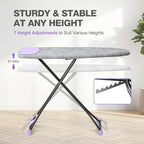 APEXCHASER Ironing Board with Iron Rest, Compact and Space Saver Iron Board - Image 2
