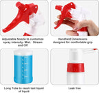 Eccliy 12 Pcs 16 Oz Plastic Spray Bottle, Adjustable Empty Reusable Sprayer - Image 3