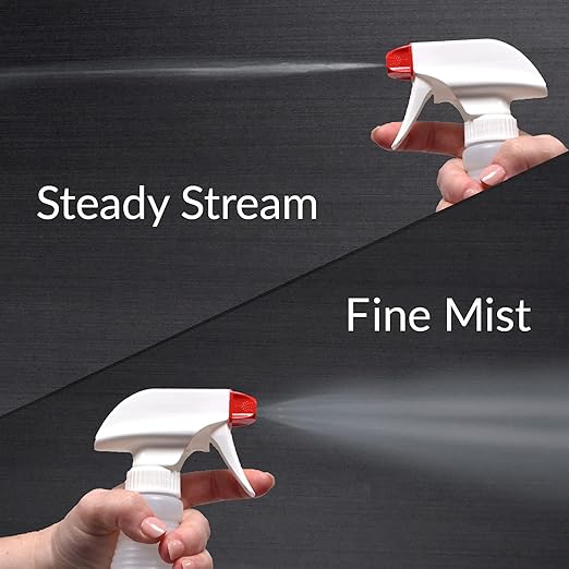 Pinnacle Mercantile Plastic Spray Bottles Leak Proof Technology Empty 16 oz - Image 4