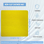 Non-Slip Bathtub Mat, Anti Slip Shower Mat, Fast Drying Bathtub Mats, Foot - Image 2