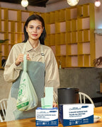 100% Compostable Trash Bags, 3 Gallon Compost Bags Small Kitchen Trash Bags - Image 7