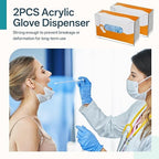 2 Packs Acrylic Glove Holder for Wall Mount - Image 4