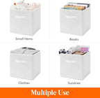 Lifewit 12 Packs Storage Cubes, 11 Inch Cube Storage Bins, Foldable Decorative - Image 4