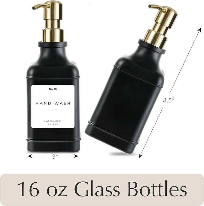 Emerson Essentials Soap Dispenser, Dish Soap Dispenser, Soap Bottle Dispenser - Image 3
