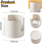 Sponge Holder for Kitchen Sink, Ceramic Dish Sponge Drying Caddy Scrubby Daddy - Image 3