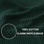 Homaxy 100% Cotton Waffle Weave Kitchen Dish Towels, Ultra Soft Absorbent Quick - Image 2