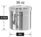 Oggi 36-Ounce Stainless Steel Canister - Image 9