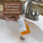 Clear Refillable Shampoo and Conditioner Bottles - Image 7