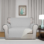 PureFit Reversible Quilted Sofa Cover, Water Resistant Slipcover Furniture - Image 2