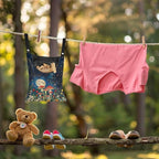 Mushroom Handy Clothespin Bags Moon Space-Saving Clothespin Storage Hanger Bag - Image 4
