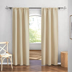 RYB HOME Blackout Curtains 84 inches Long 2 Panels Set - Image 2