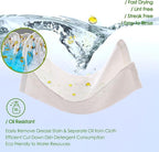 JEFFSUN Dish Cloths 12 Pack, 10x14 inch White Reusable Kitchen Washcloths - Image 2