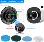 Electric Spin Scrubber Brush Heads Set, 12 Pack Replaceable Brush Heads - Image 3