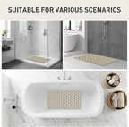 Shower Mat Non Slip Bathtub Mat, 27 x 16 Inch Eco-Friendly Soft Bath Mat - Image 9