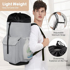 Laundry Backpack Bag, 132L Extra Large Heavy Duty Laundry Backpack - Image 7