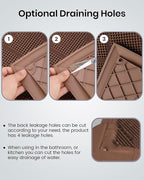 HAMARA Front Door Mat for Outside Entrance 35.5"x17" – Anti-Slip Dirt-Trapping - Image 6