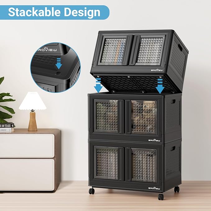 BROVIEW 300Qt Stackable Storage Bins - Image 9