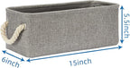 Temary Small Storage Baskets for Organizing, Narrow Baskets for Storage Toilet - Image 2