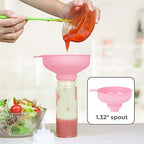 Wide Mouth Kitchen Funnel, Food Grade Plastic Cooking Canning Funnel - Image 5