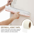 PATIKIL Drywall Repair Mesh Tape, 3 inch x 82 ft Fiberglass Repair Patch - Image 7