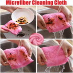 Bamboo Microfiber Cleaning Cloth-8Pcs Kitchen Wash Cloths, Wood Fiber Window - Image 7