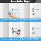 Draft Seal Tape for Doors and Windows 2 in x 20 Ft Silicone Weather Stripping - Image 5