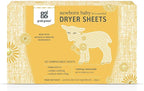 Grab Green Newborn Baby Dryer Sheets, 40 Sheets, Chamomile Scent, Plant and by GrabGreen